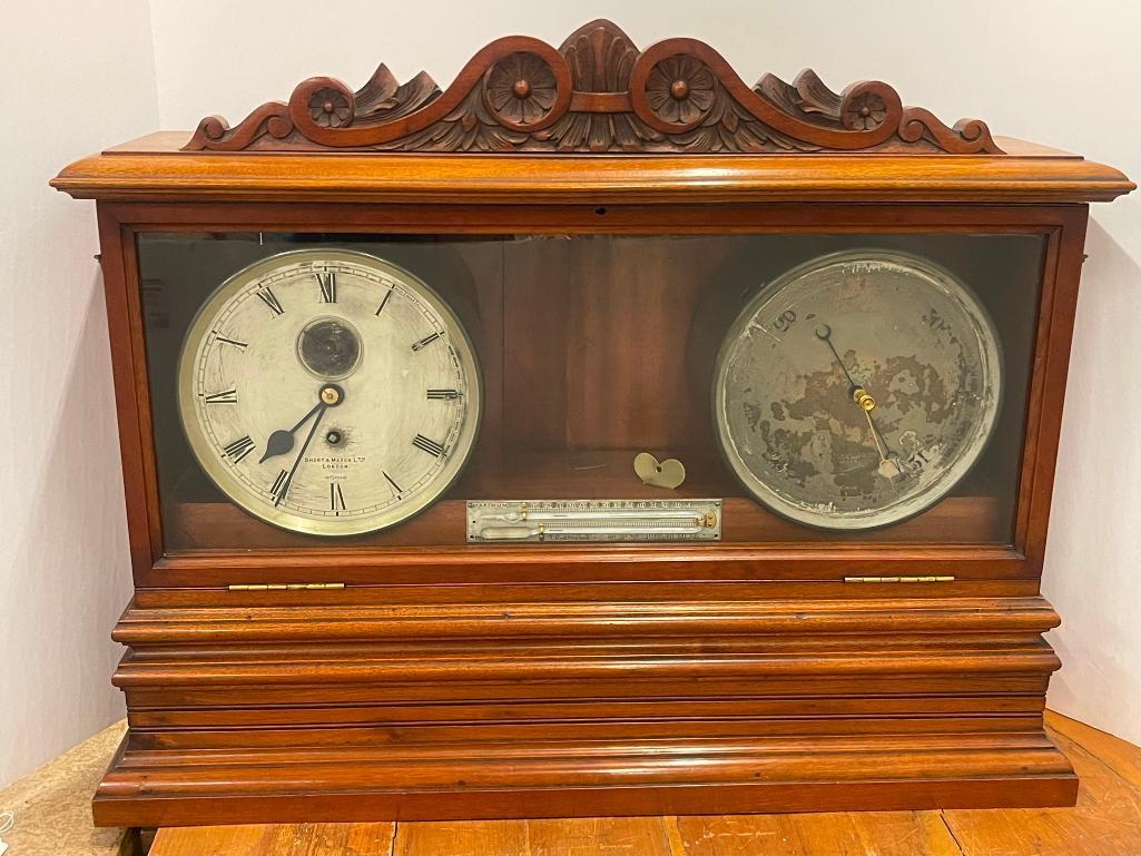 Short & Mason, London, Clock, Barometer etc (1 of 15)