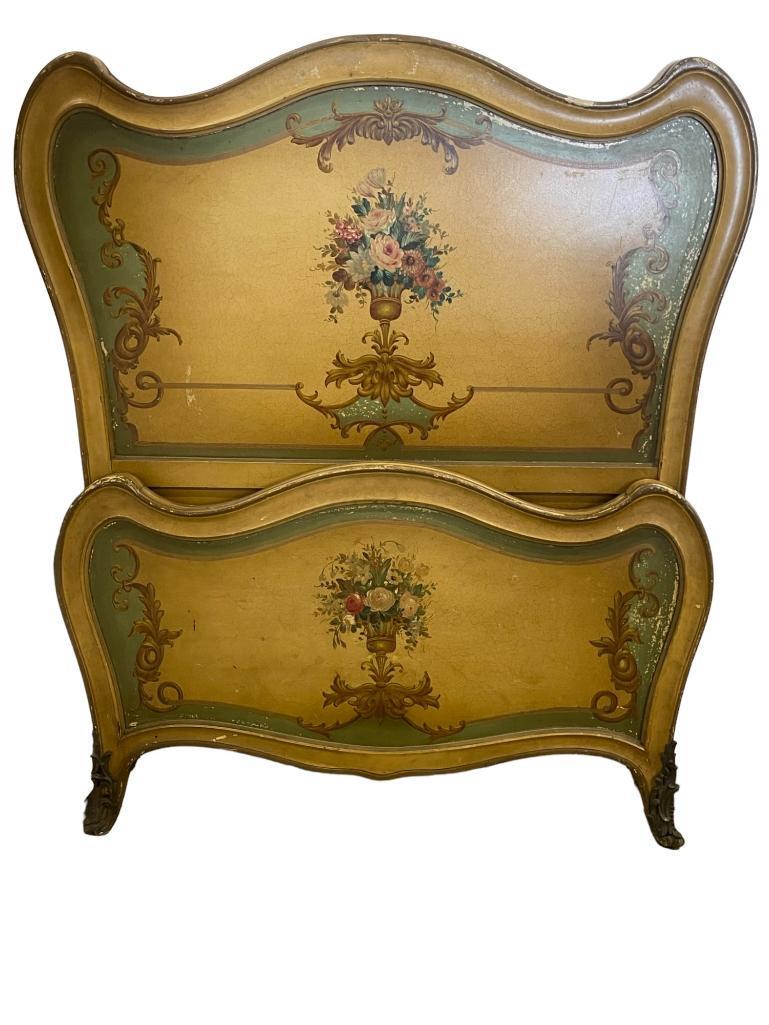 Hand Painted French Style Bed Frame (1 of 7)