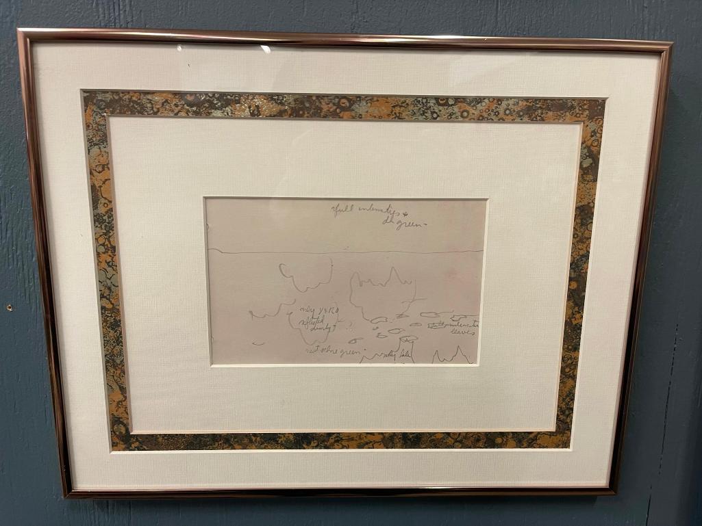 Charles Burchfield Pencil Drawing (1 of 4)