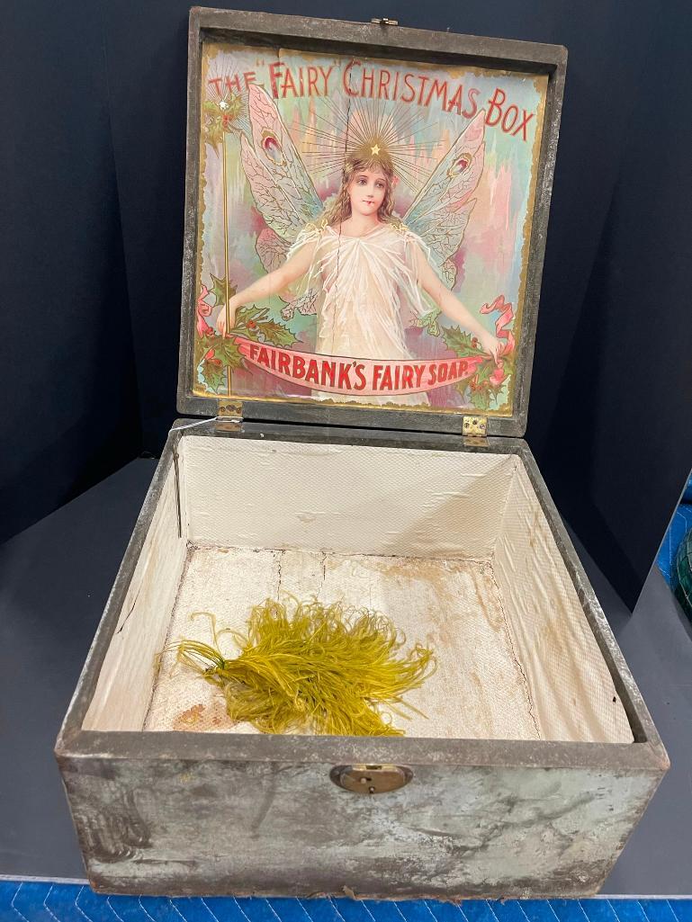 The Fairy Christmas Box by Fairbanks Fairy Soap: Box w/ Label The Fairy Christmas Box by Fairbanks Fairy Soap, Fair Condition