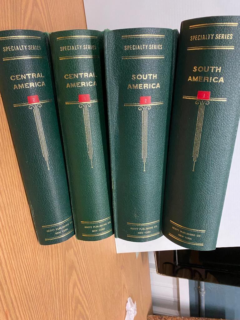 4 Specialty Series Books Central America etc: 4 Specialty Series Stamp Books Central America + South America