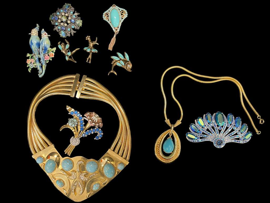 2 Trays Costume Jewelry, Pauline Radar etc (1 of 8)