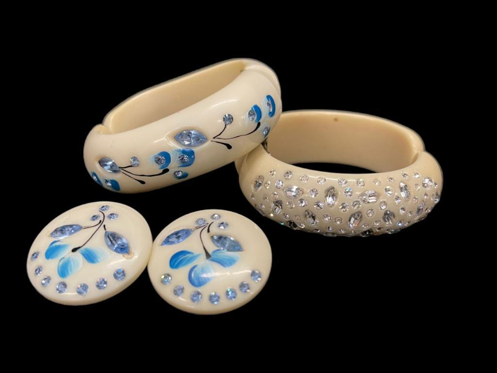 Vintage Jewelry incl. Weiss Bangle Bracelet etc (1 of 7)