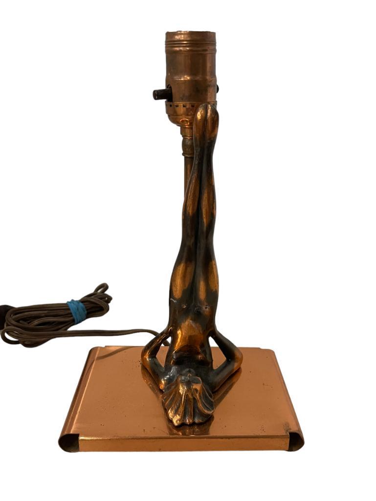 1920's Frankart Legs Up Lamp (1 of 6)