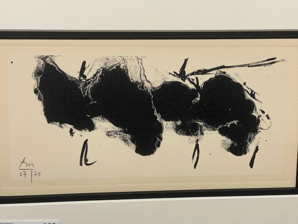 Robert Motherwell (1915 1991) Ltd Ed. Etching Auction