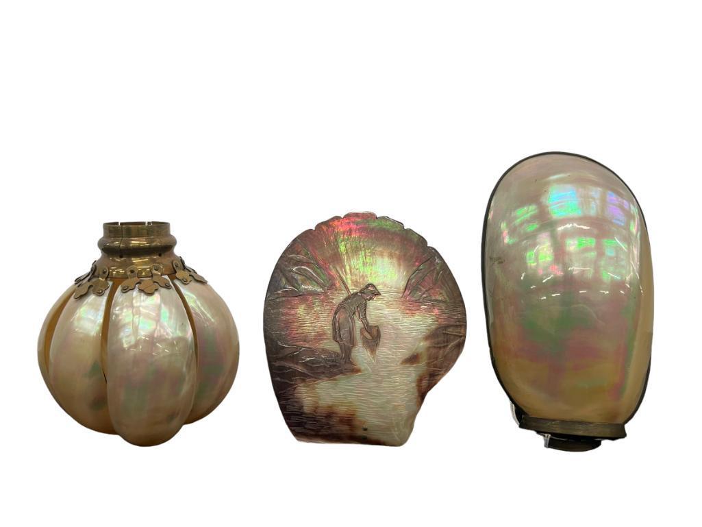 3 Shell Shades with Fittings (1 of 8)