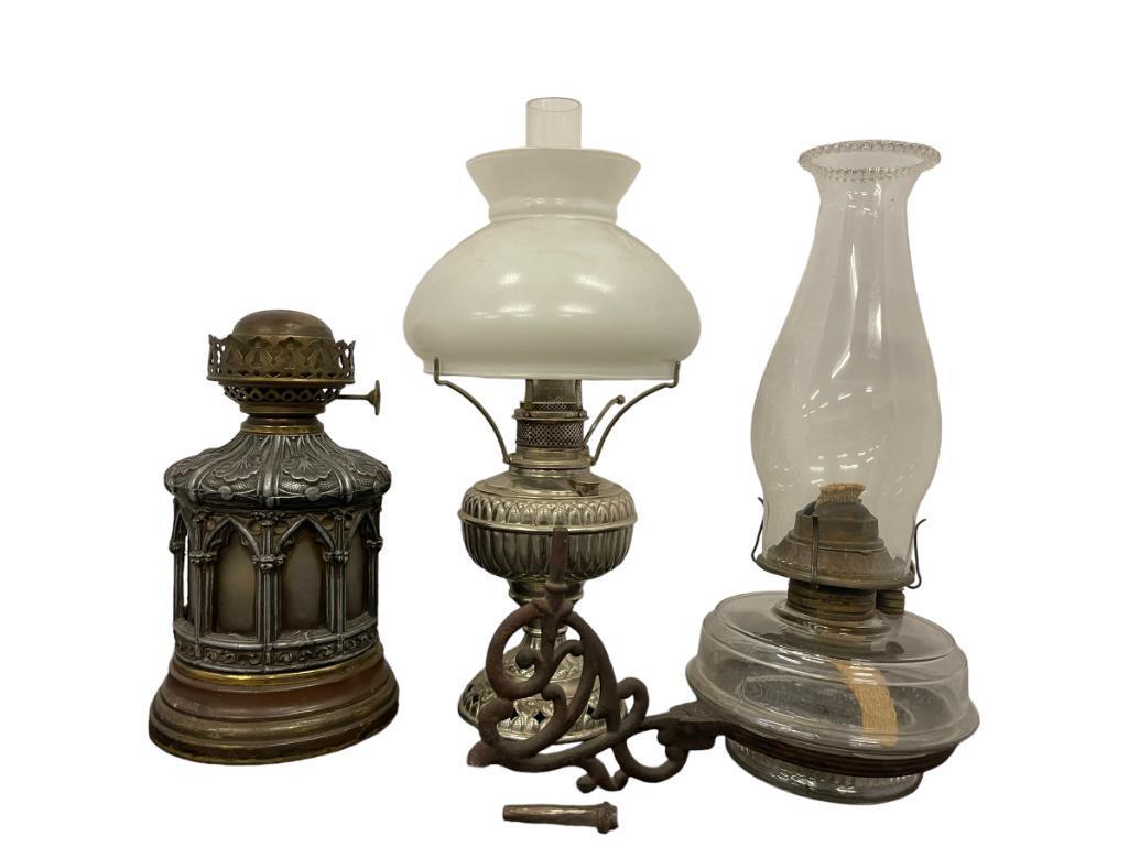 3 Oil Lamps incl. metal "Artic No 3" (1 of 5)