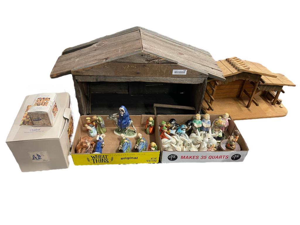 Lot of Goebel Hummel Nativity Figurines incl. 3pc set (1 of 6)
