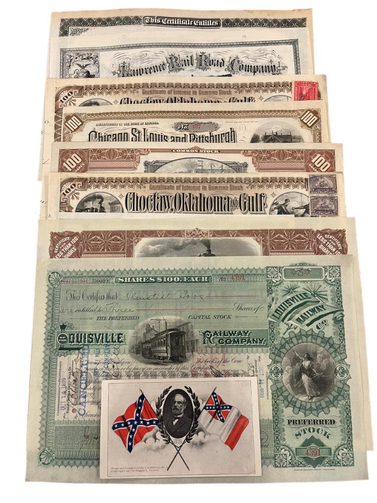 Southern Railway's Stock Certificates (1 of 6)