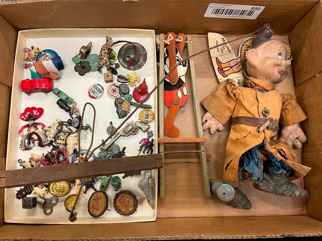 Mixed Toy Lot incl Early Puppet, Mickey Mouse (1 of 4)