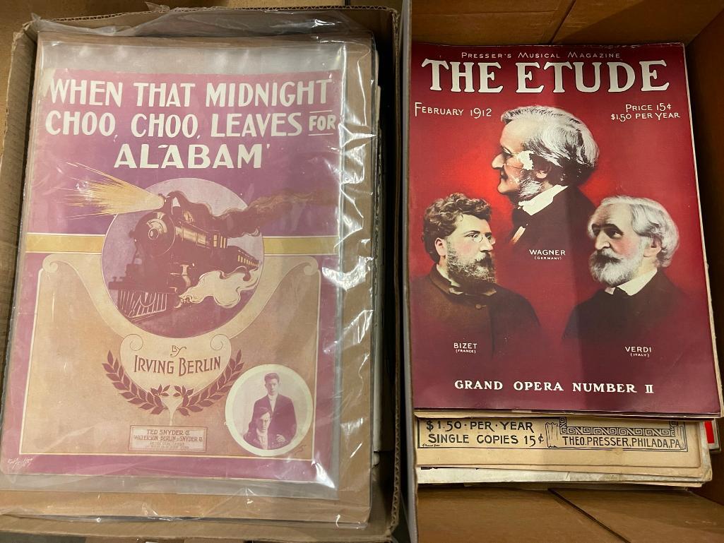 Etude Magazine Lot c. Early 1900s: Etude Magazine Lot c. Early 1900s