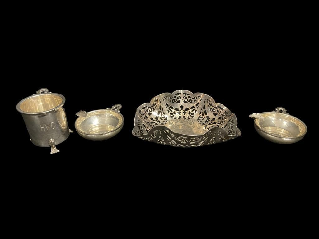 Sterling Silver Ashtray & More (1 of 9)