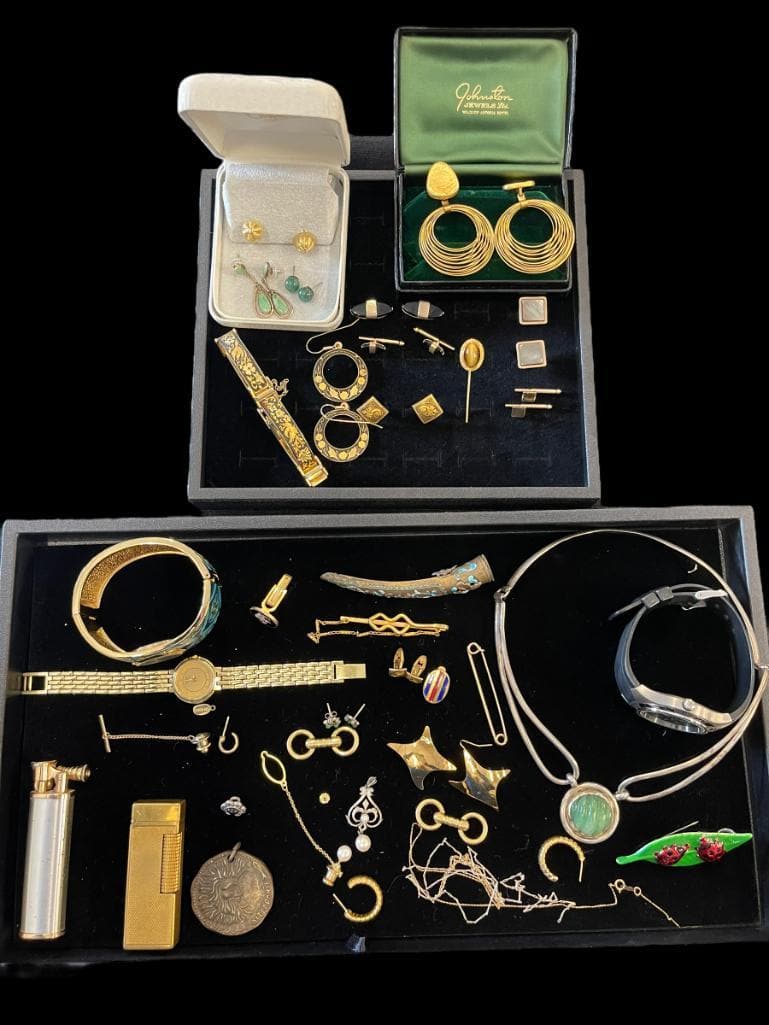 Mixed Costume Jewelry Incl. Dunhill