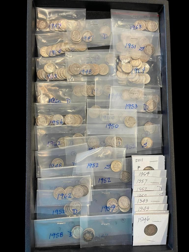 Roosevelt Dimes Lot (1 of 7)