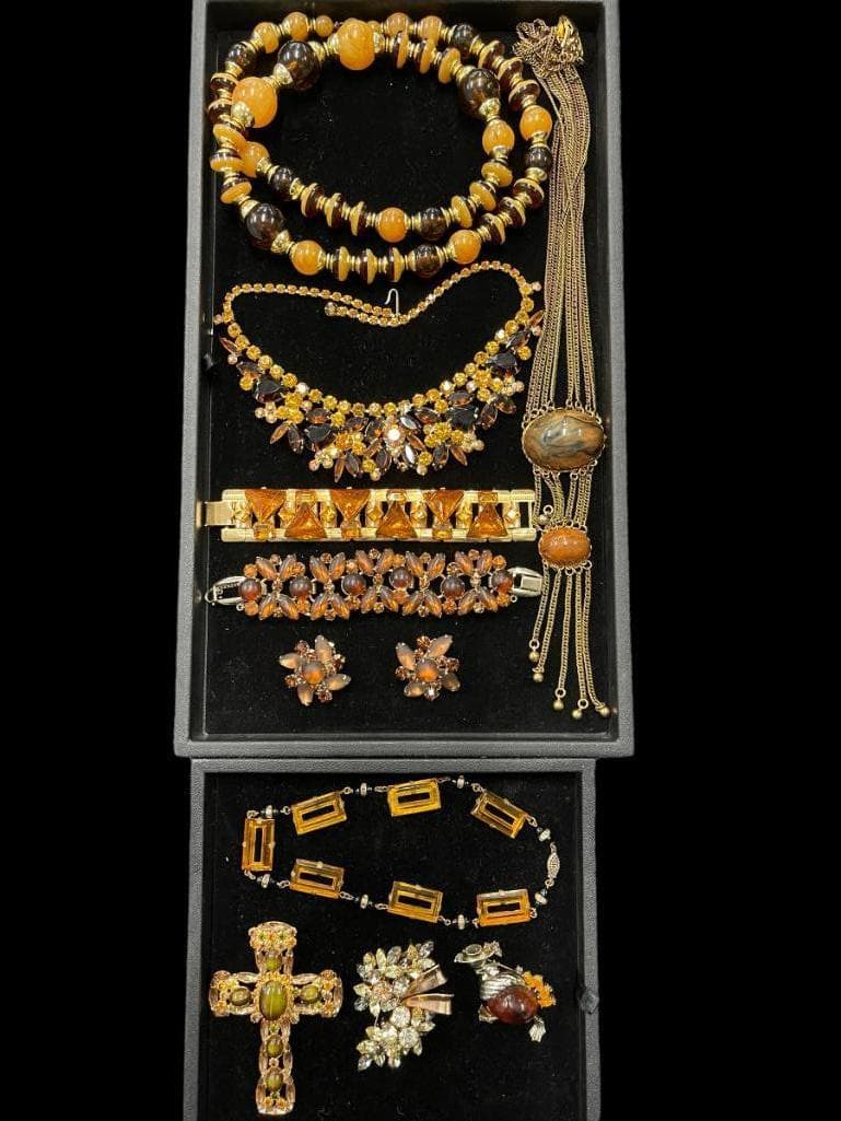 Costume Jewelry incl. Czech Sterling (1 of 9)