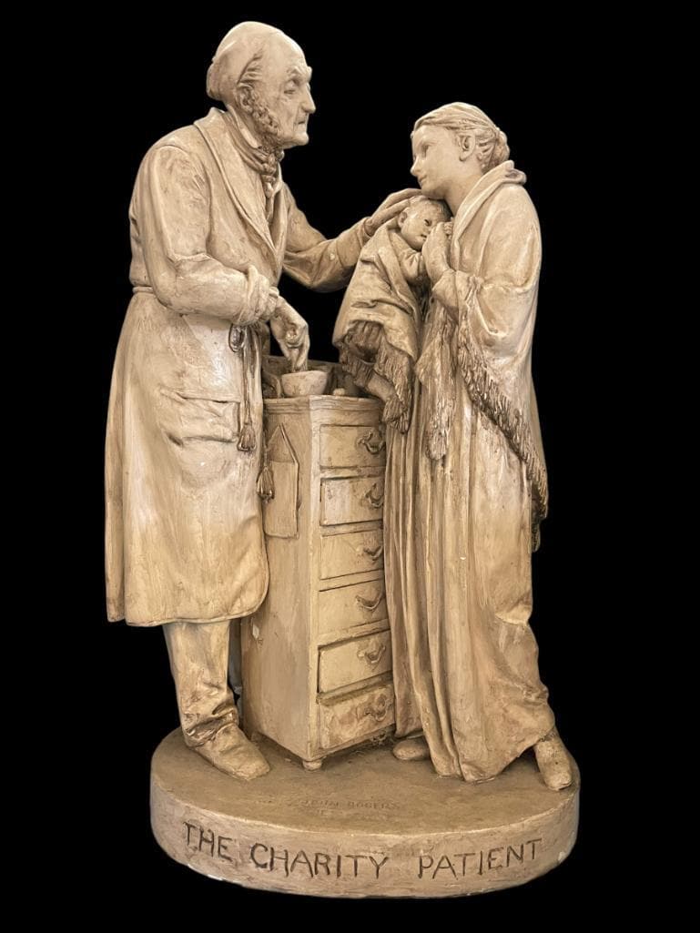 John Rogers Plaster Sculpture (1 of 9)