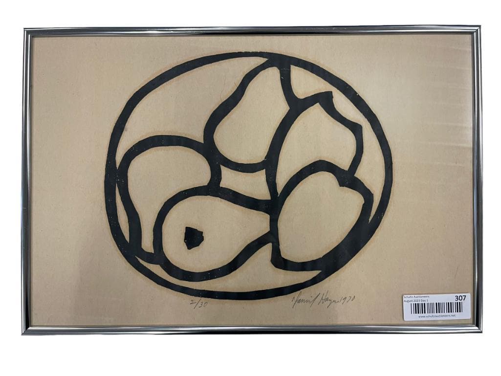 David Hayes Signed "Anderson Gallery" (1 of 6)