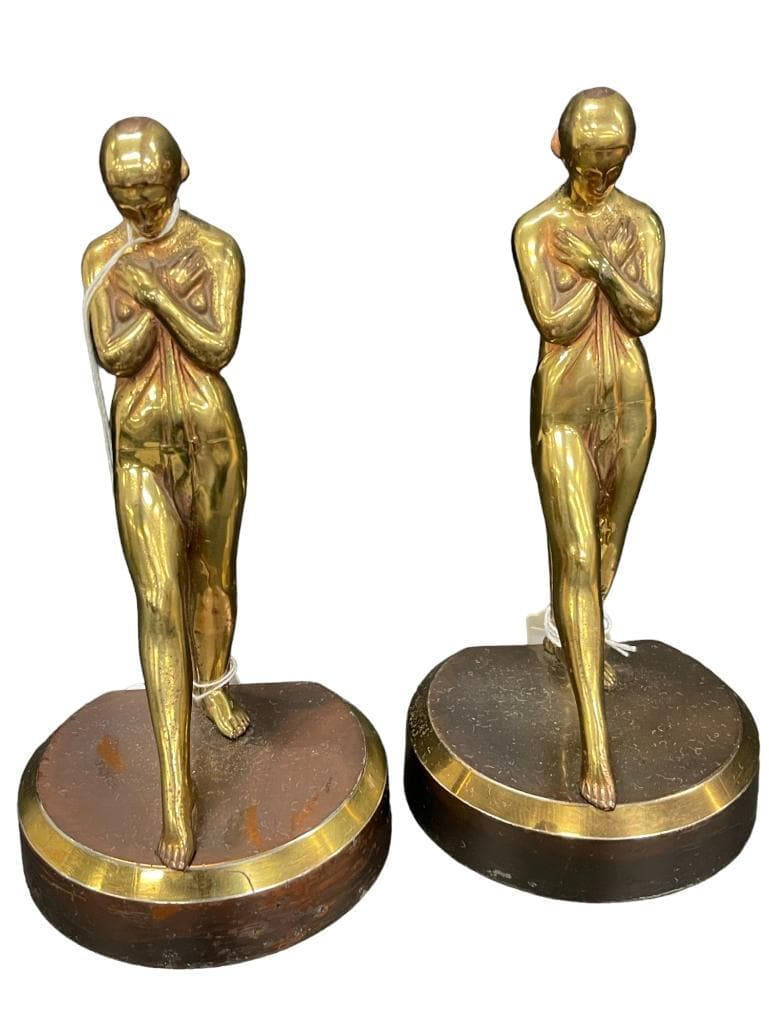 Max LeVerrier Cast Metal Bookends (1 of 2)