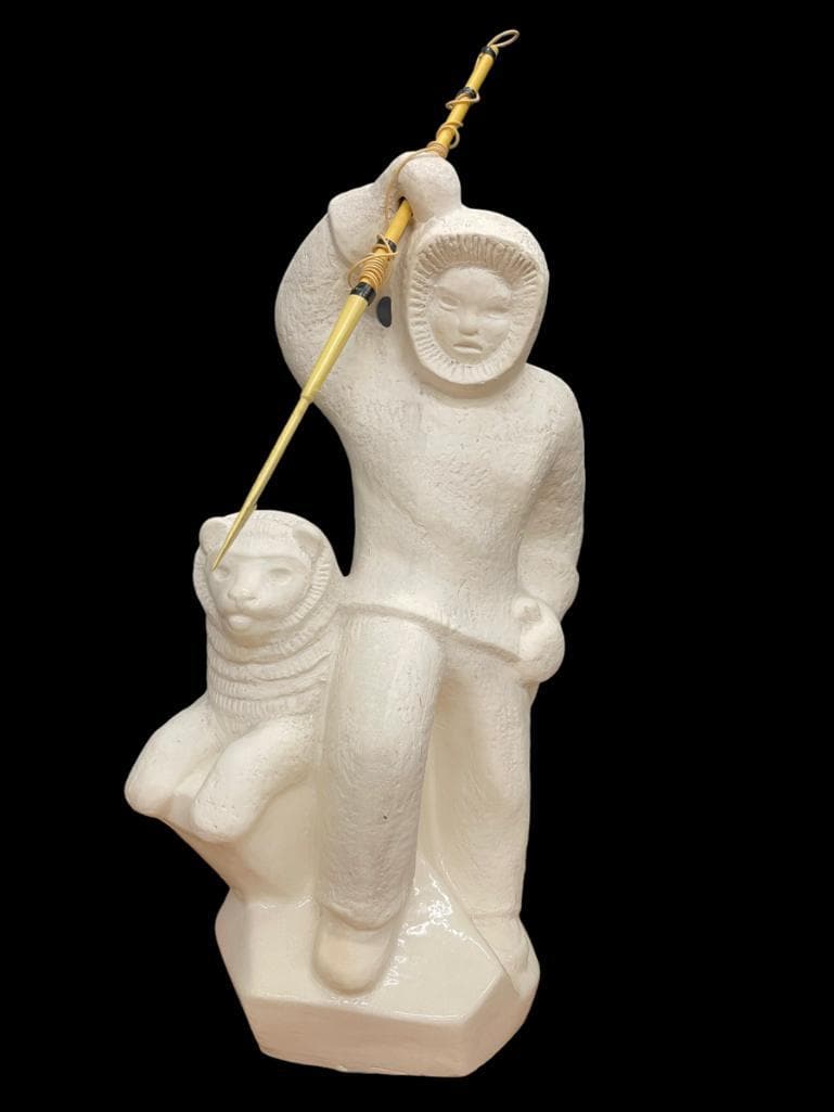 Waylande Gregory Pottery Eskimo & Husky (1 of 10)