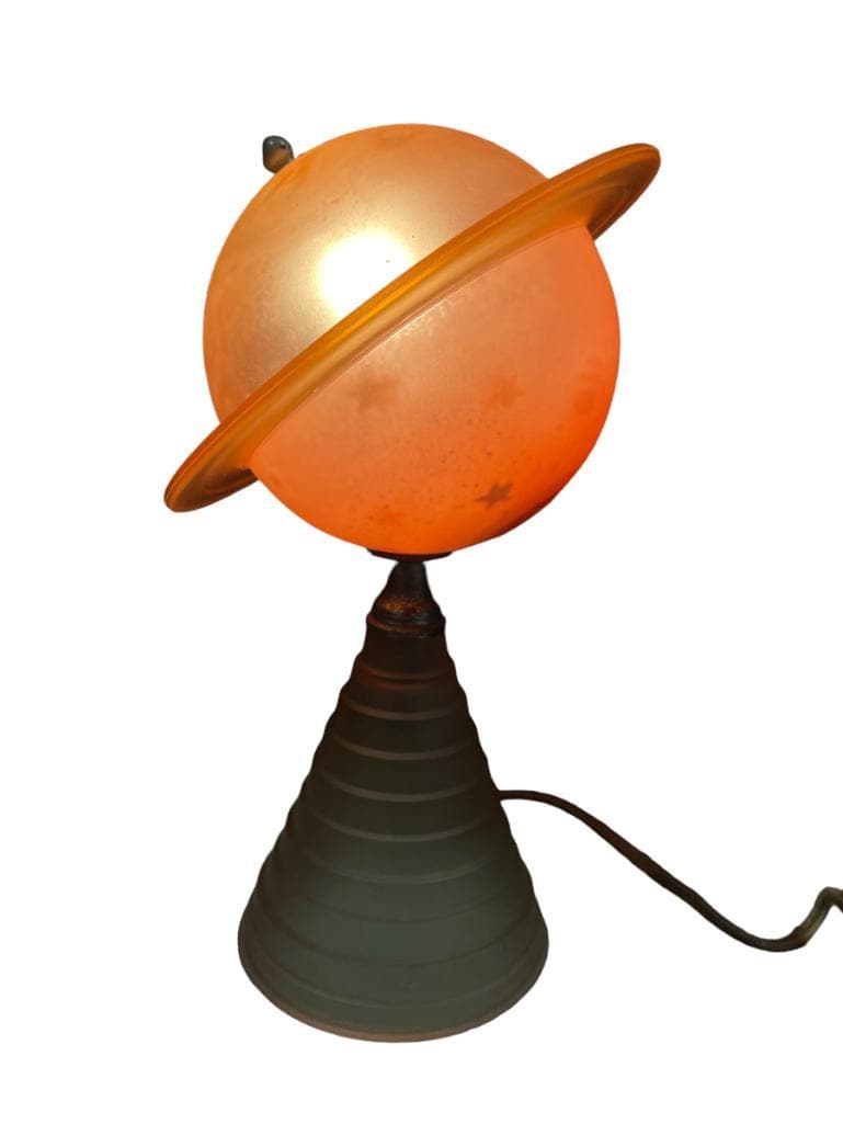 Art Deco Saturn Lamp (1 of 7)