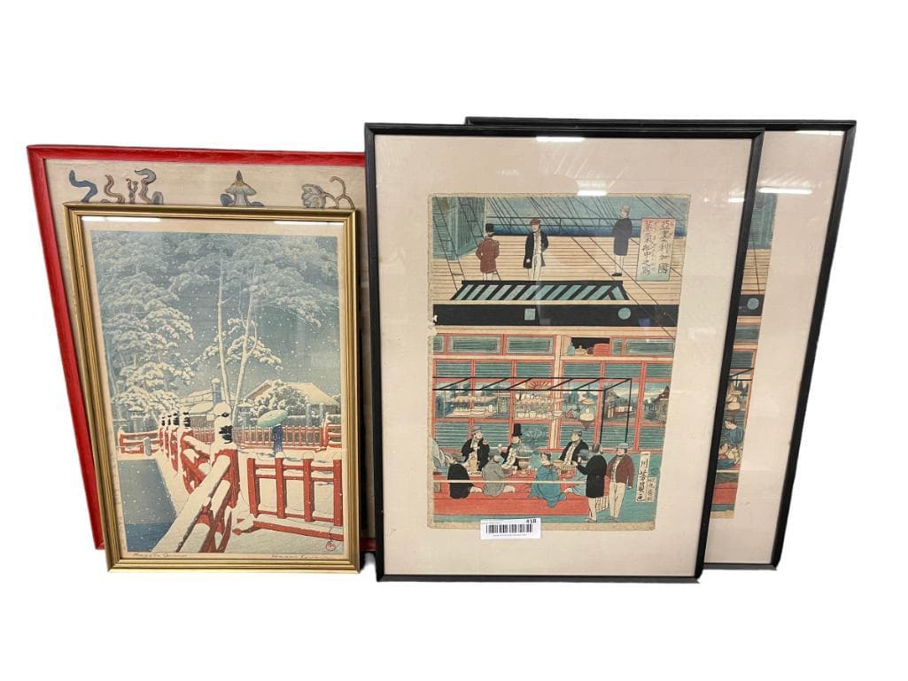 Asian Embroidered Fabric & More (1 of 12)