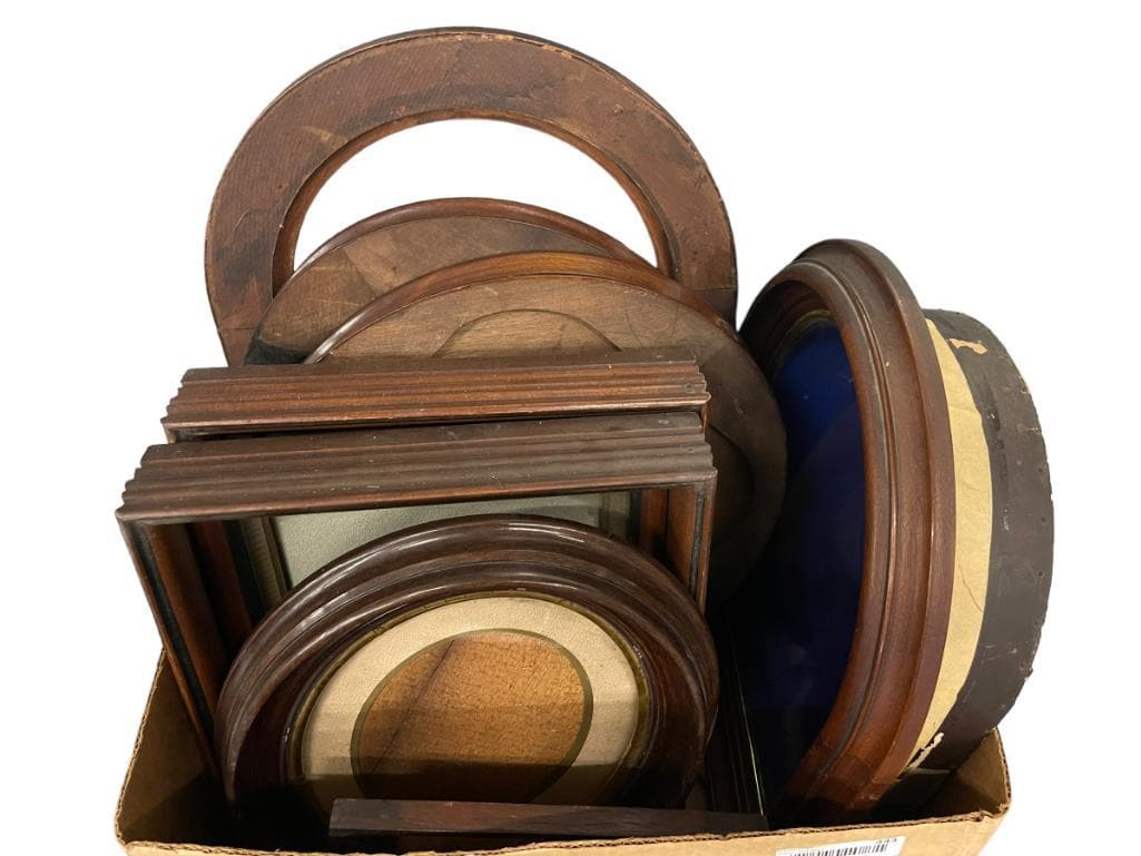 Antique Walnut Frames, etc (1 of 3)