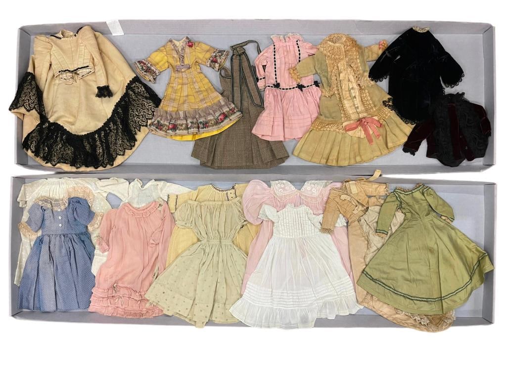 Antique Victorian Doll Dresses (1 of 8)