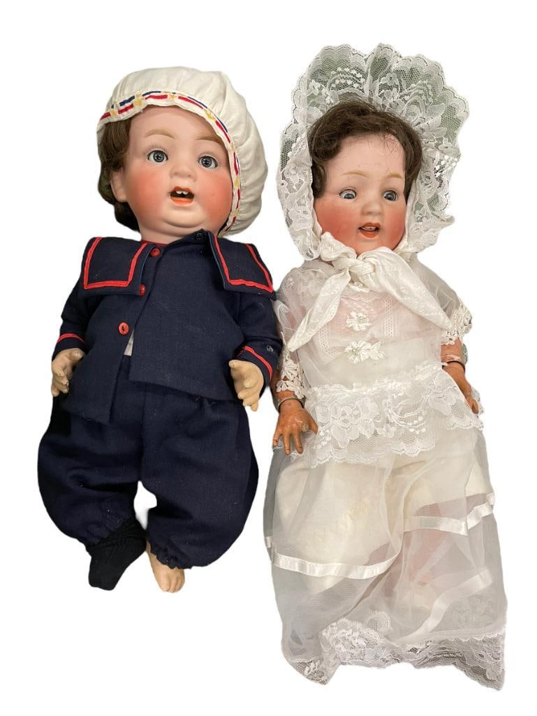 Bisque Head Dolls incl. M&B Japan (1 of 10)