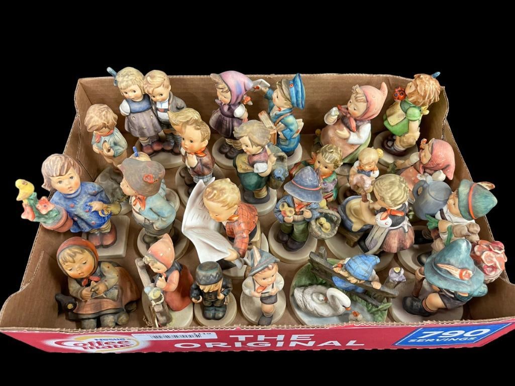 Hummel Figurines: Group of Hummel figurines, approx. 24.