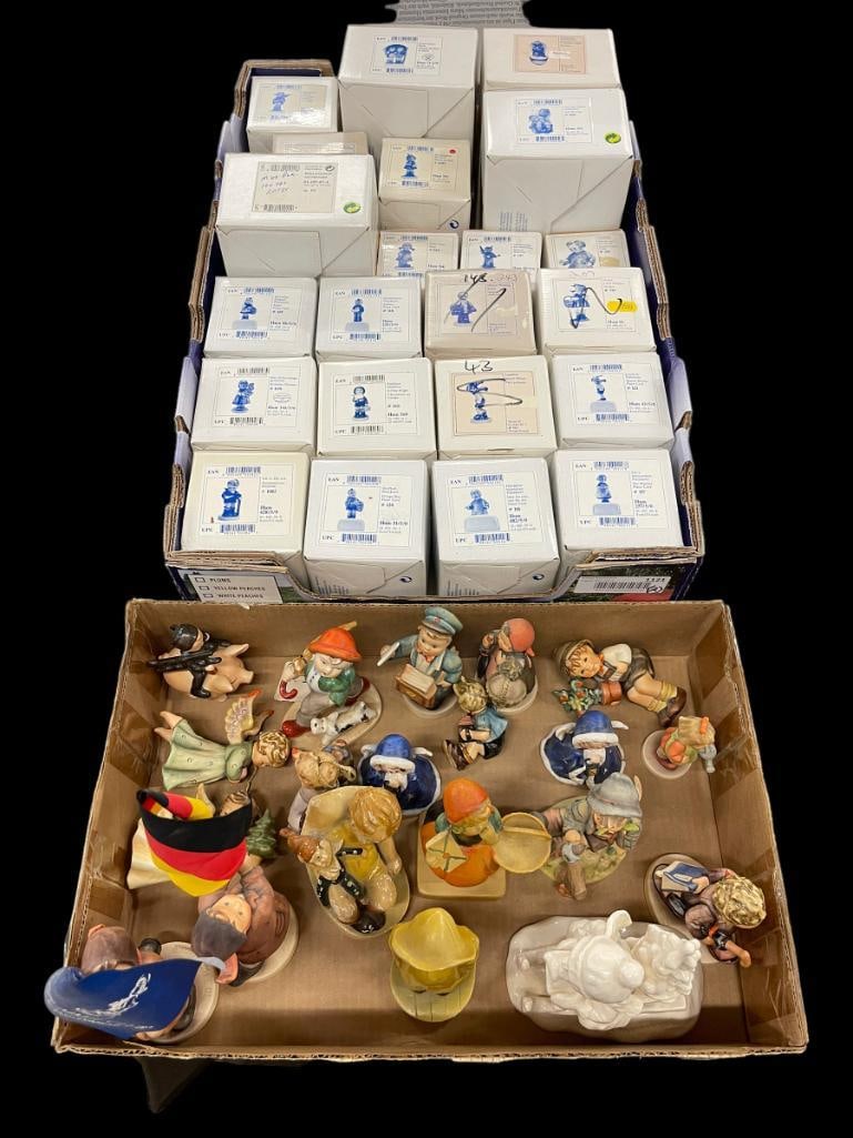 Hummel Figurines: Group of Hummel figurines, approx. 42.