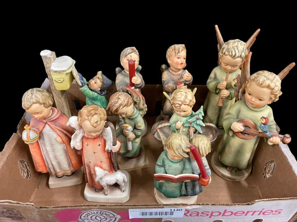 Group of Hummels: Group of Hummels, approx. 10.