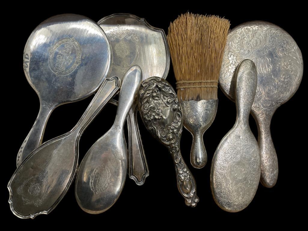 Sterling Silver Brushes & Mirrors (1 of 6)