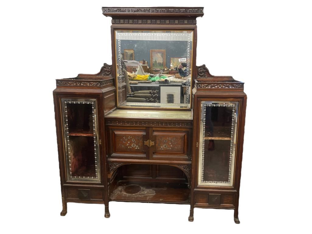 Aesthetic Movement Sideboard Attributed to Pottier and Stymus (1 of 13)