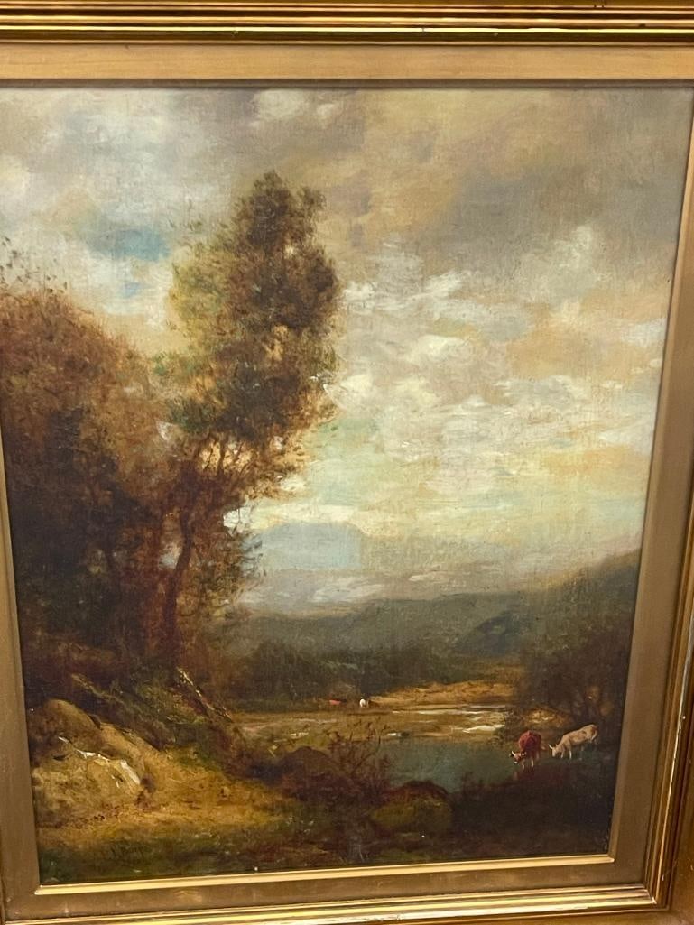 P.V. Berry Oil on Canvas Painting (1 of 4)