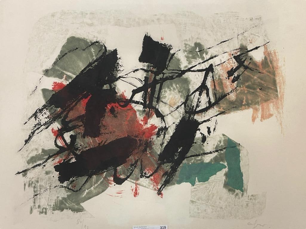 Afro Basaldella Signed Lito (1 of 8)