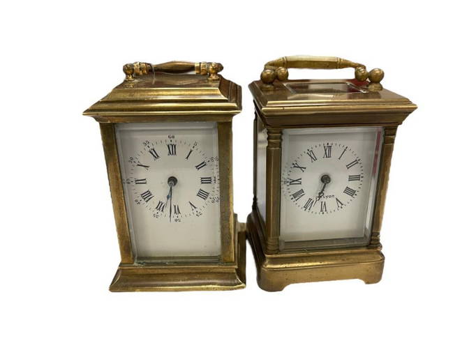 2 Small Carriage Clocks