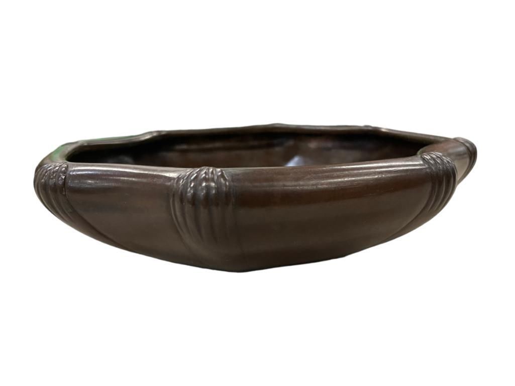 Chinese Bronze Bowl: Chinese Bronze Bowl 8"x2.5"h
