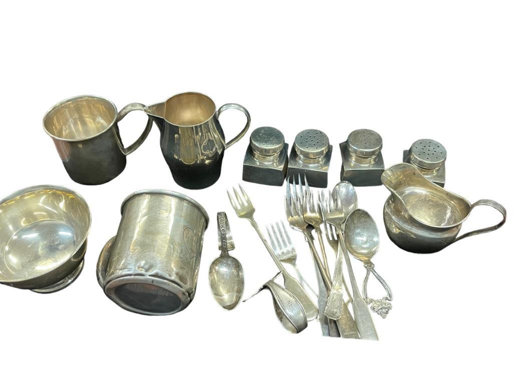 Group of Mostly Sterling incl. Cups, etc (1 of 8)