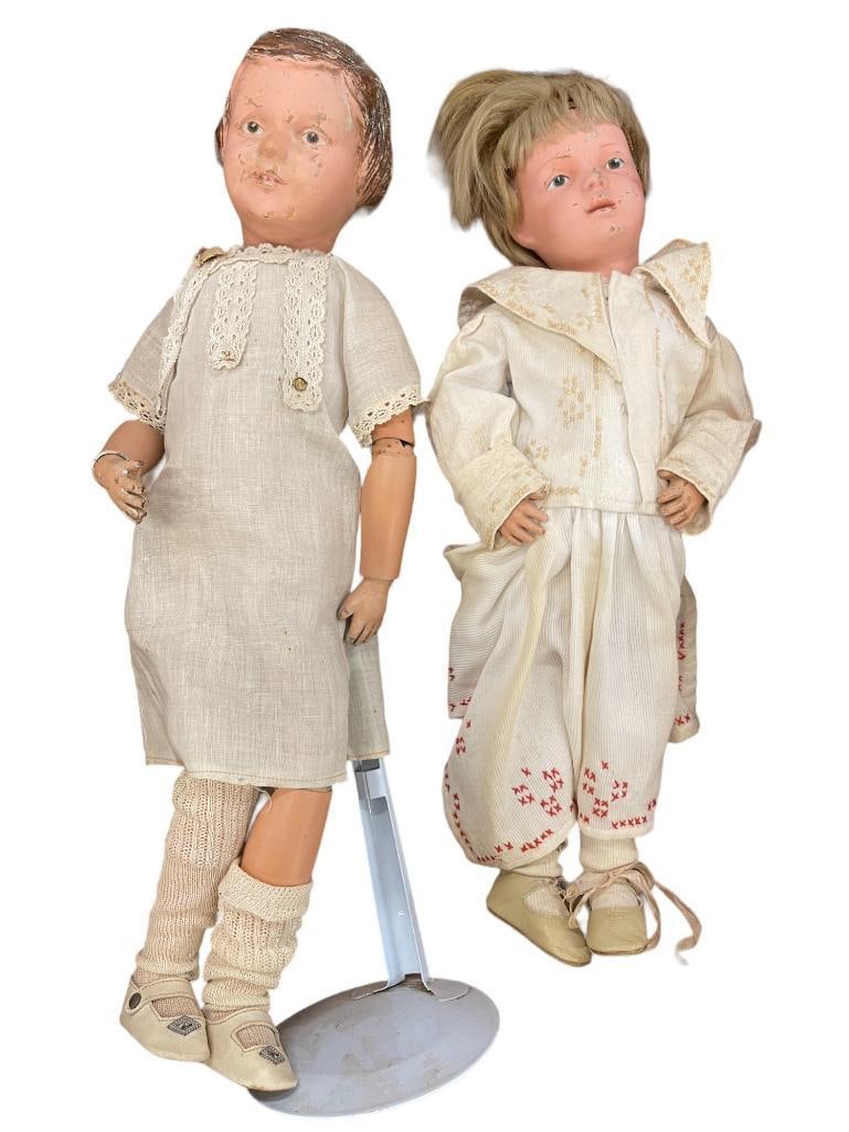 2 Schoenhut Dolls (1 of 6)