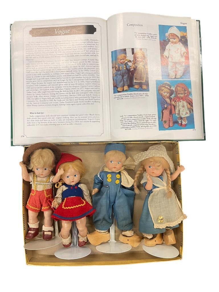 4 Ginny Toddles Dolls with book (1 of 3)