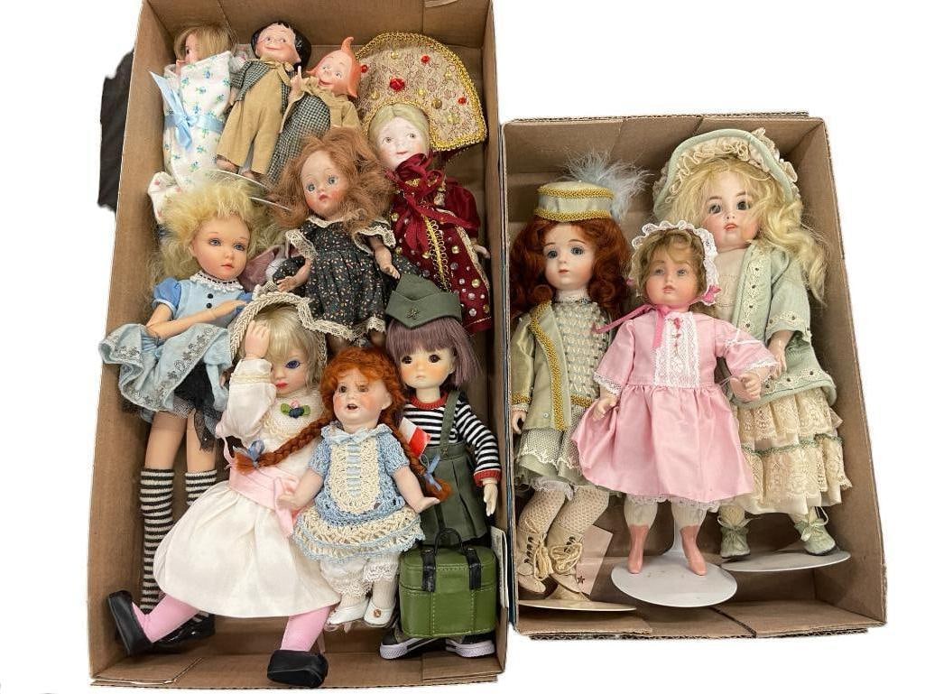 2 Boxes Contemporary Dolls (1 of 3)