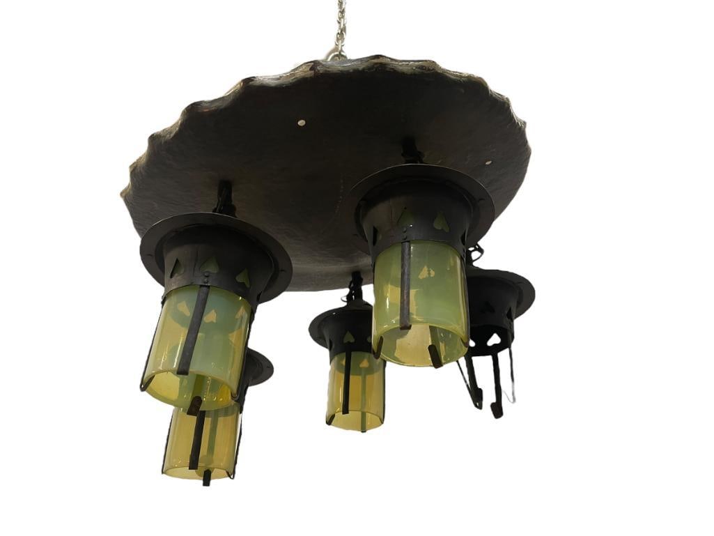 Arts & Crafts Hanging Light Fixture (1 of 6)