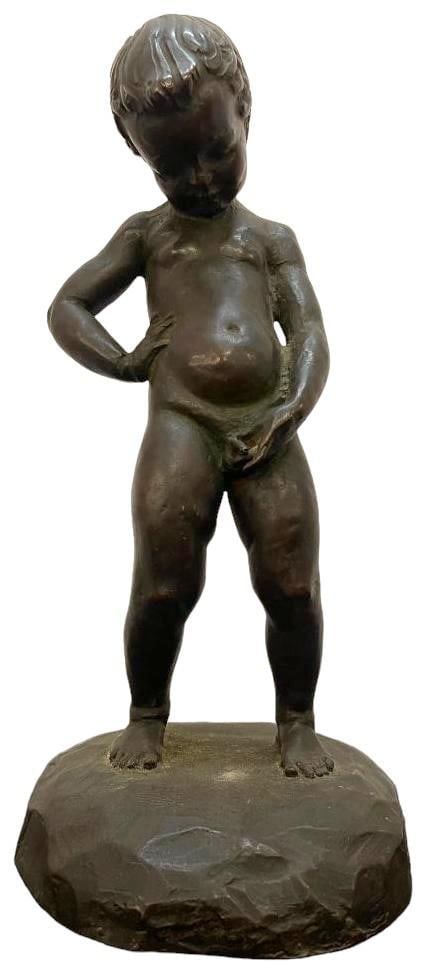 Bronze Fountain Statue of Boy (1 of 8)