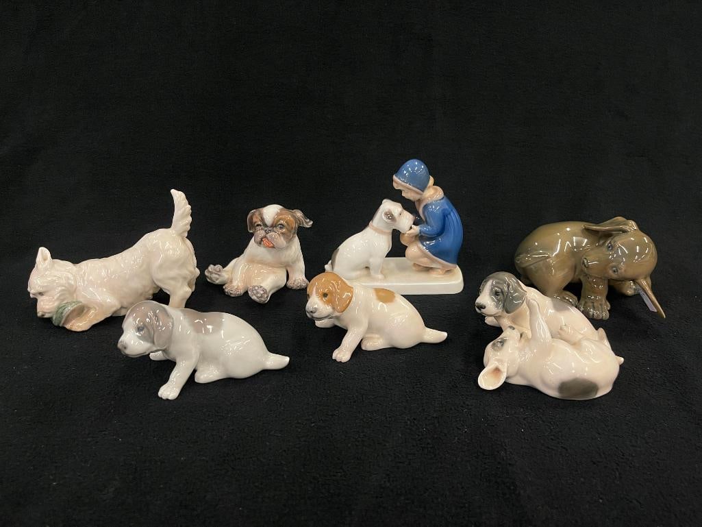 Royal Copenhagen and Bing & Grondahl Assorted Figurines (1 of 6)