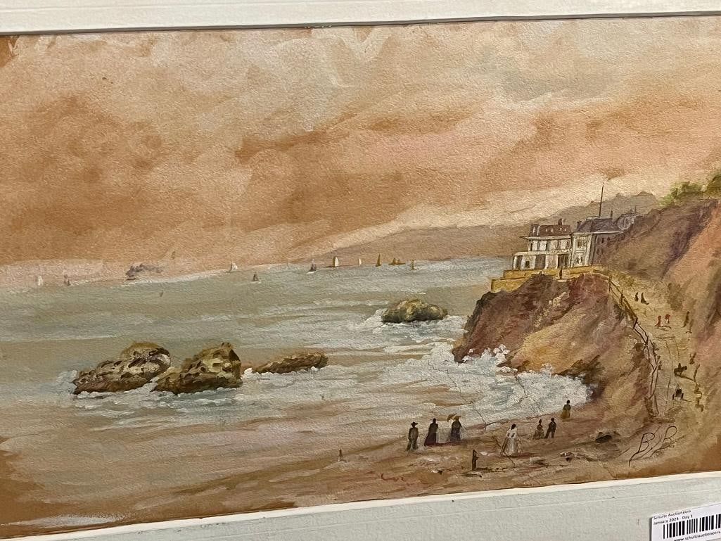 B.B. Watercolor of Cliff House (1 of 4)