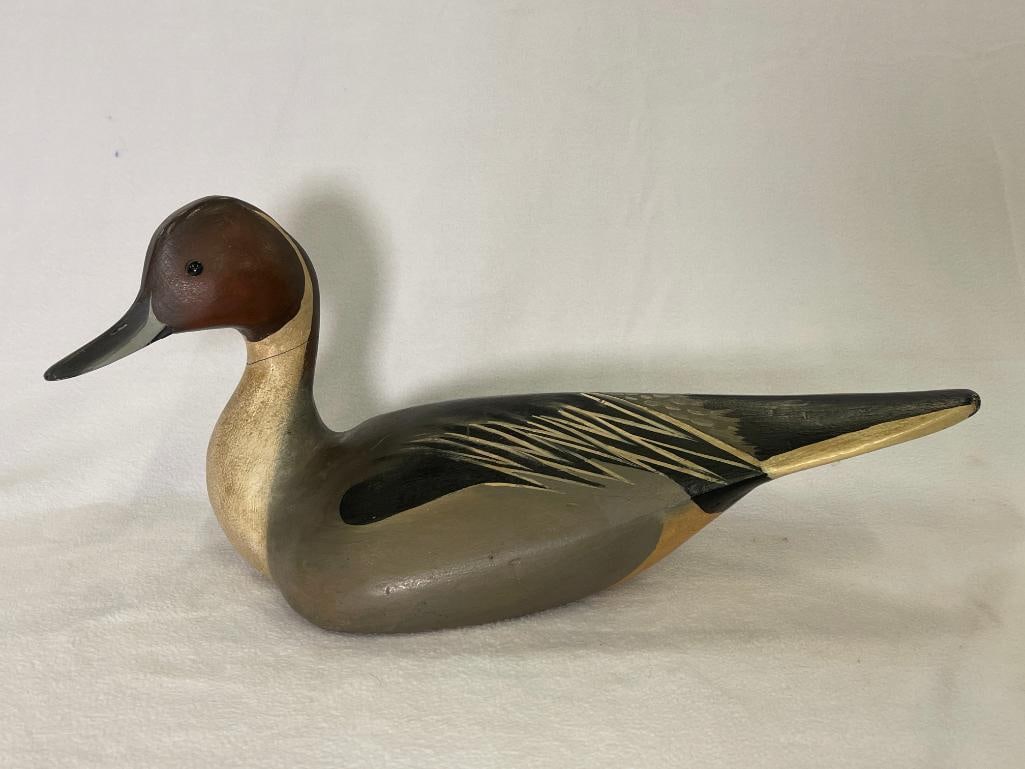 Lem Ward Pintail Drake Duck Decoy (1 of 9)