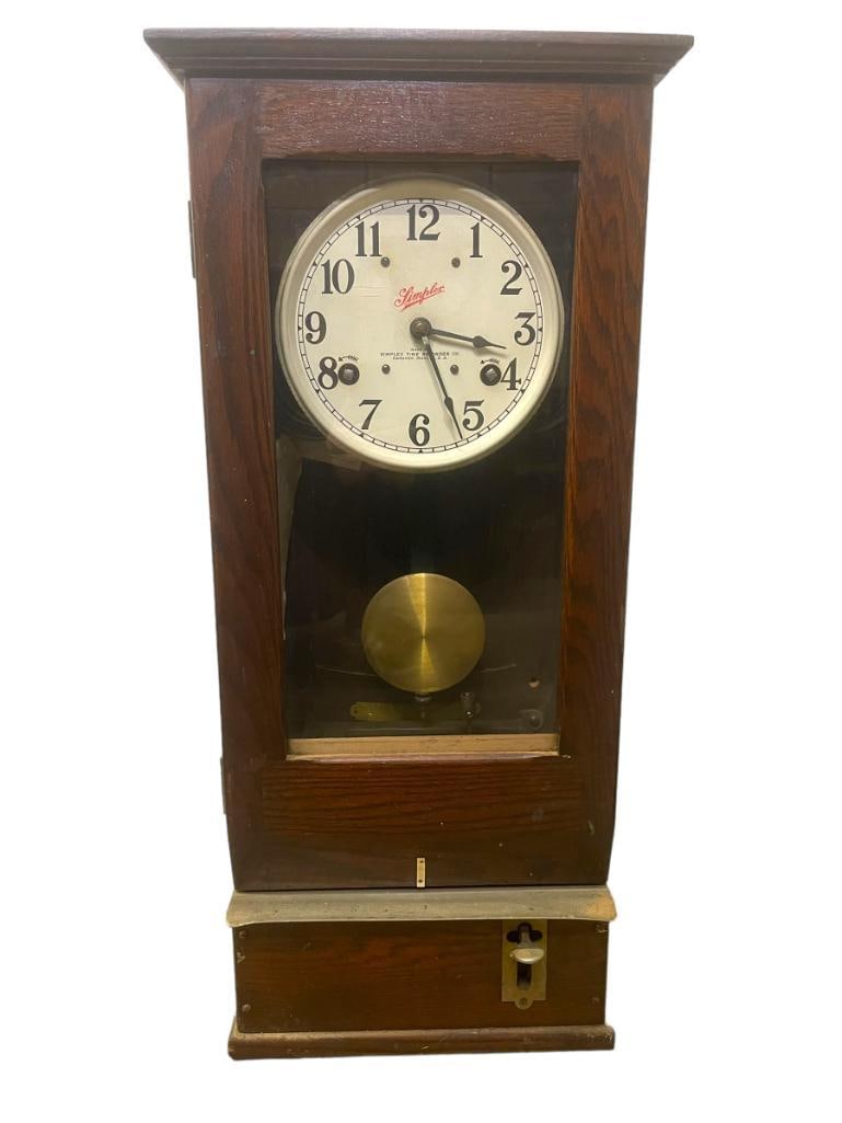 Simplex Time Recorder: Simplex time recorder