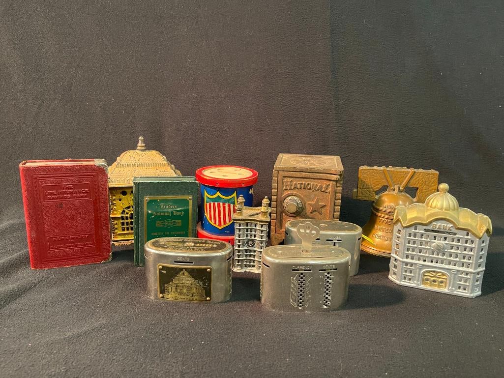 Assorted Sill Banks, Savings Banks & More (1 of 7)
