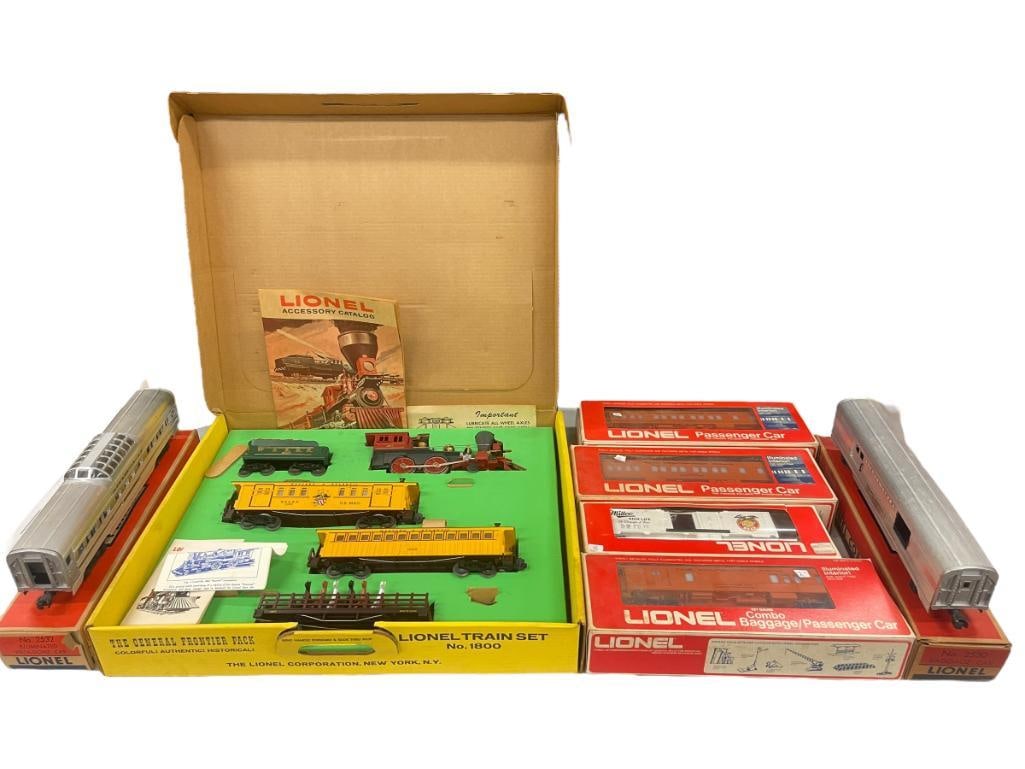 Lionel The General Frontier Pack & More: Lionel the General Frontier pack and 6 more passenger cars