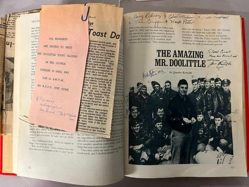 Doolittle Raiders Autographs incl. Jim Doolittle (1 of 2)